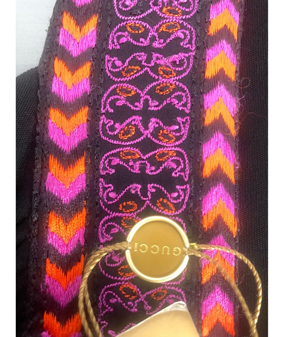 GUCCI Черное вискозное платье, фото 4