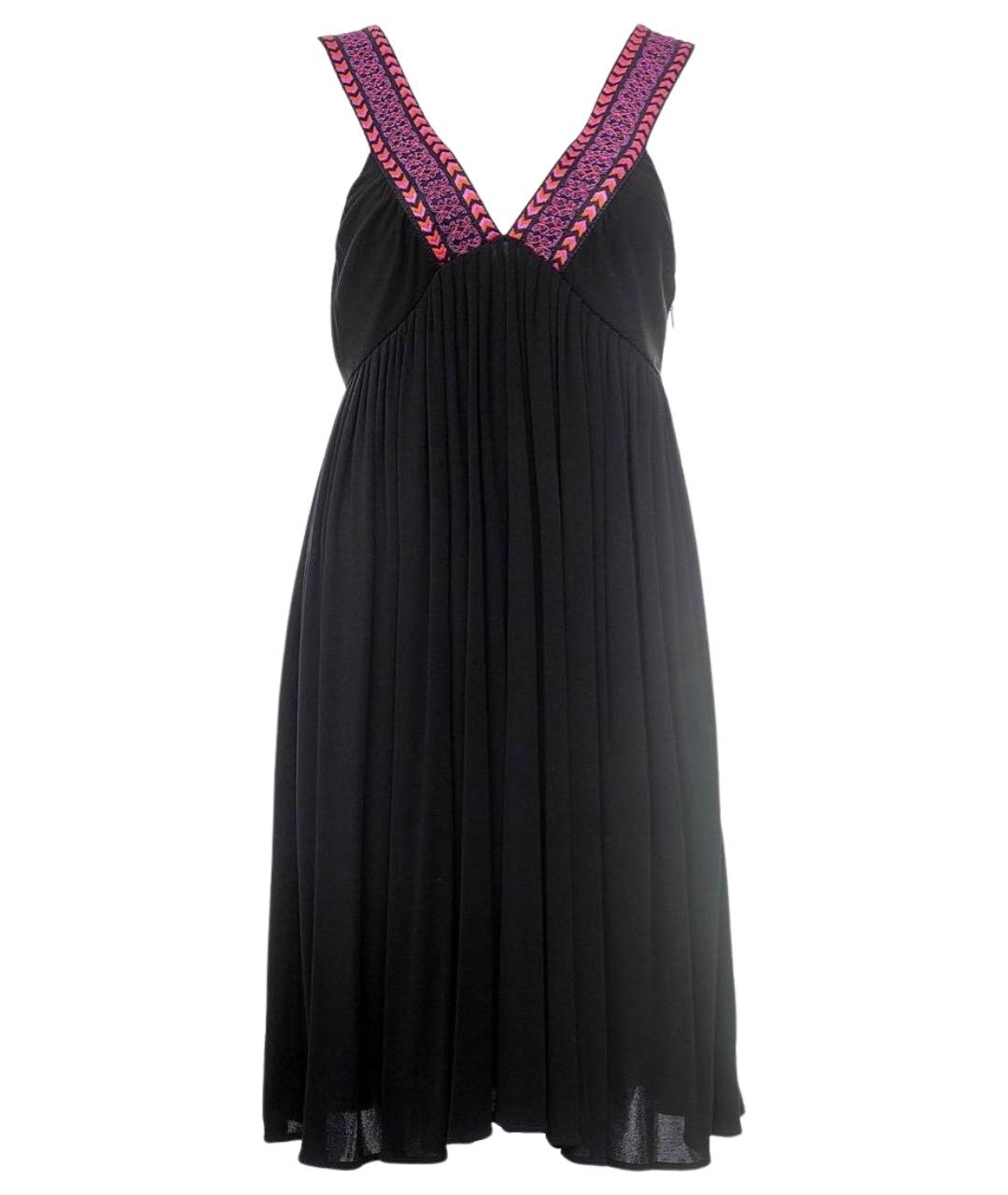 GUCCI Черное вискозное платье, фото 1