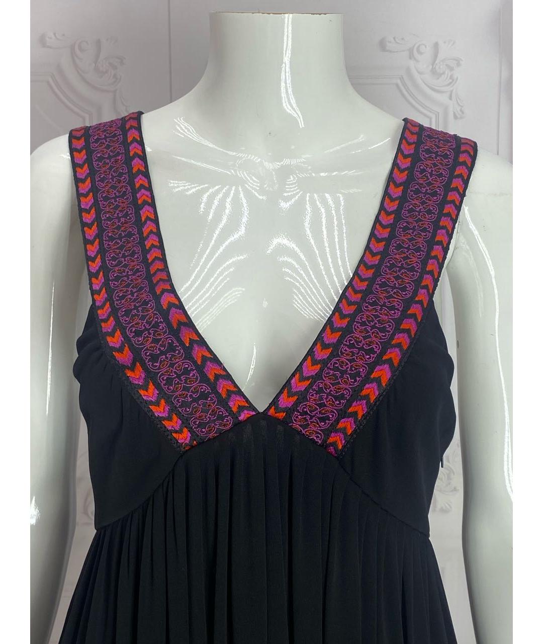 GUCCI Черное вискозное платье, фото 6