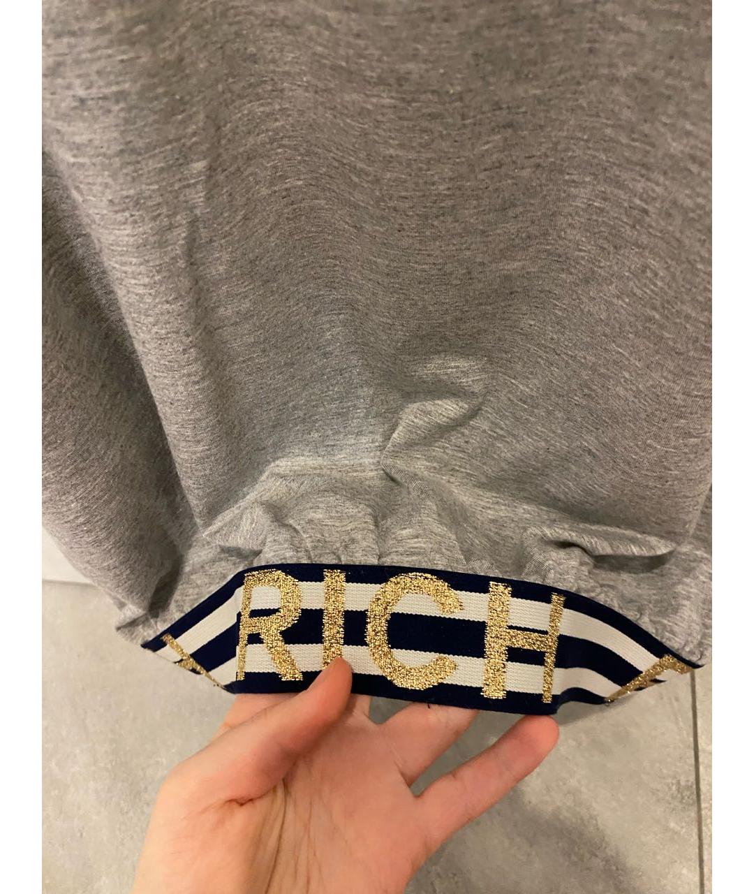 JOHN RICHMOND Антрацитовый детская футболка / топ, фото 3
