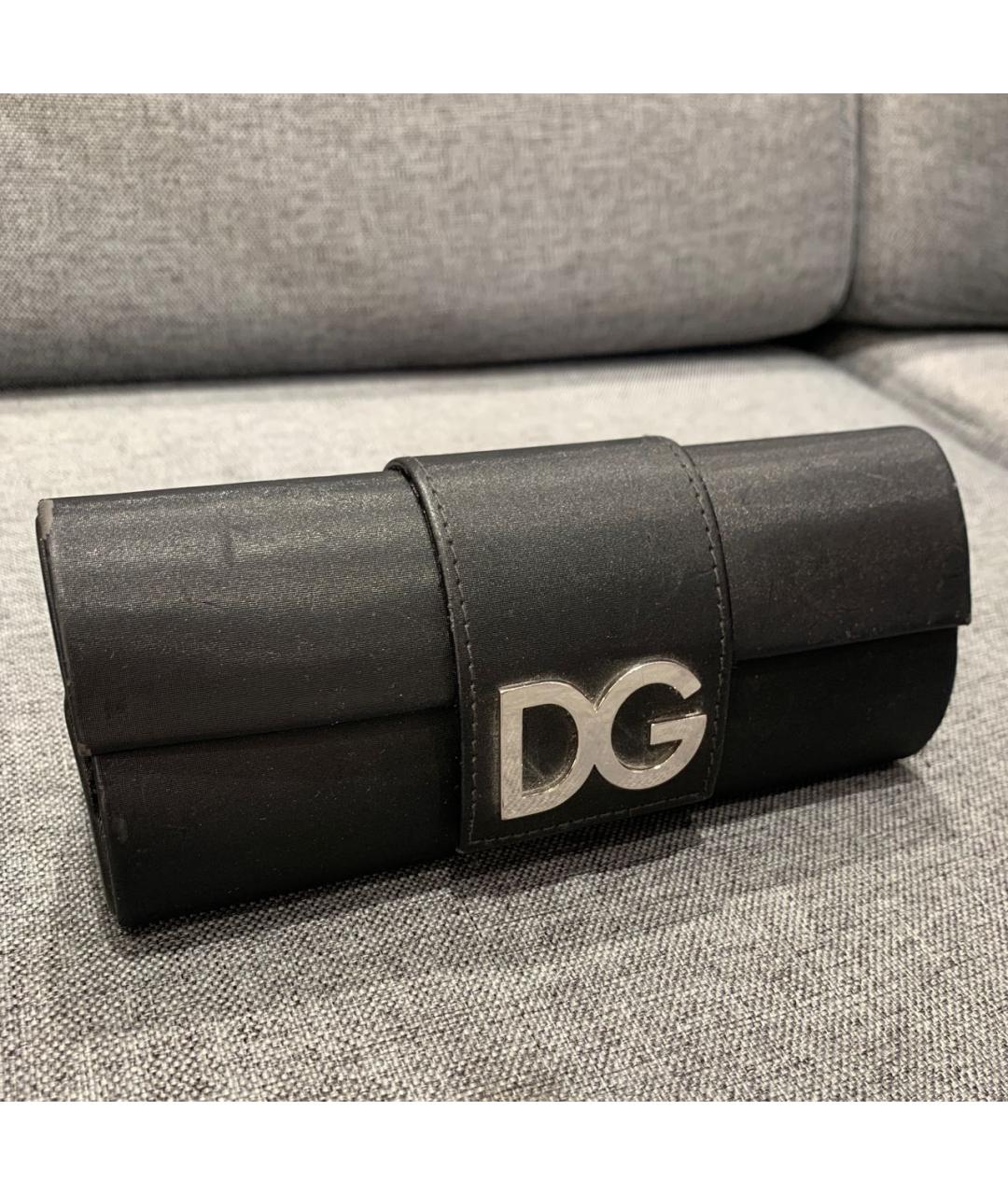 DOLCE&GABBANA Черные пластиковые солнцезащитные очки, фото 4
