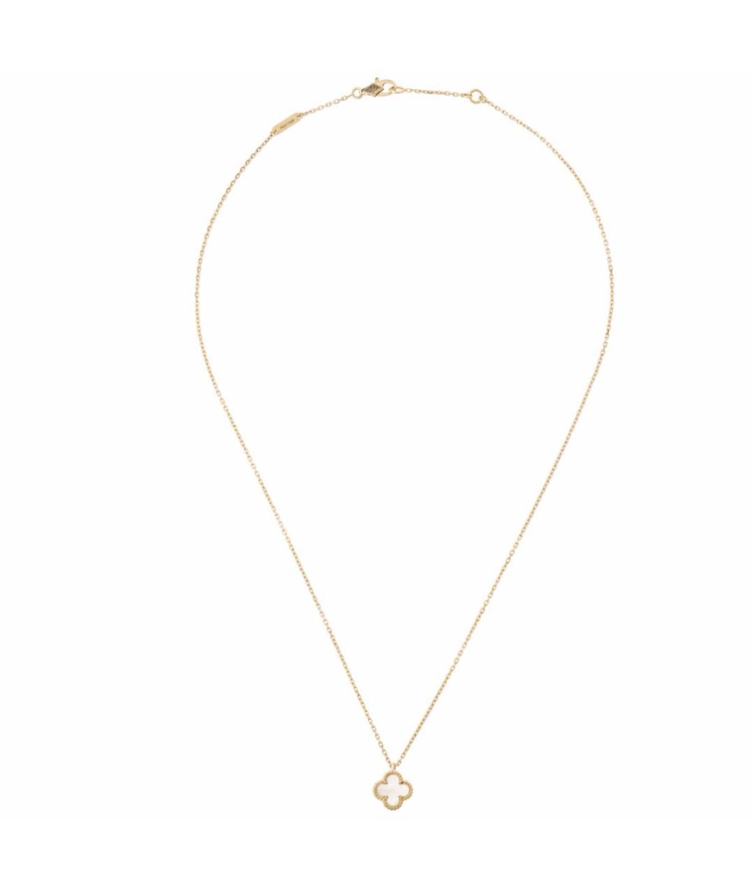 VAN CLEEF & ARPELS Золотое колье из желтого золота, фото 2