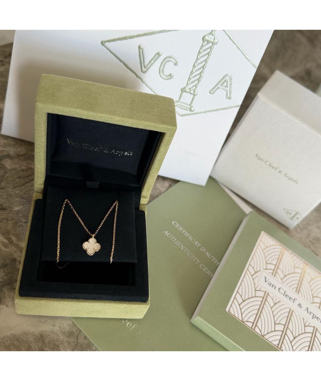 VAN CLEEF & ARPELS Золотое колье из желтого золота, фото 4