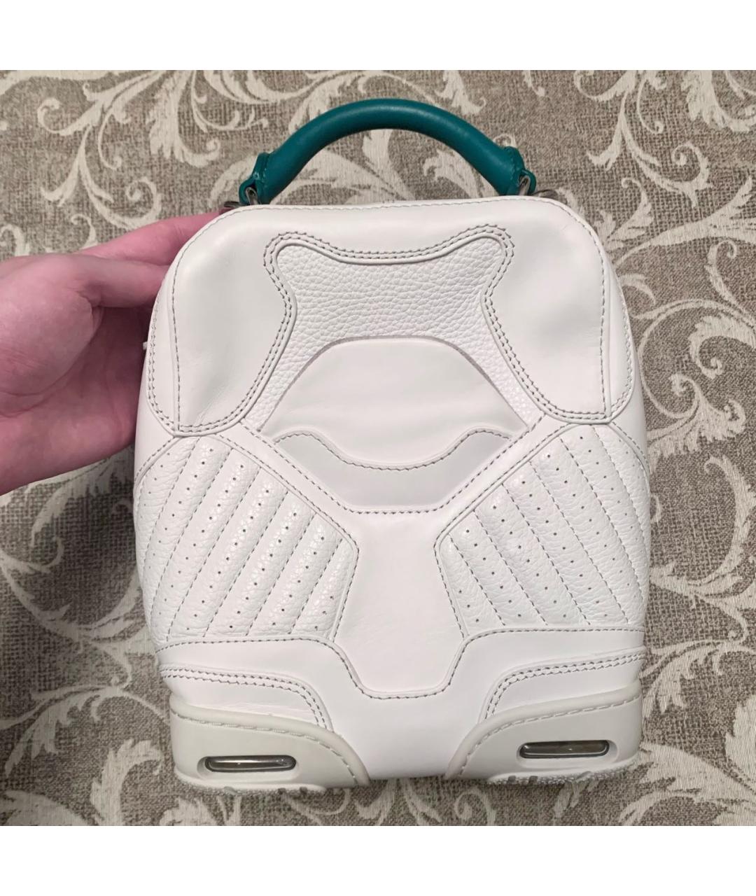 ALEXANDER WANG Белая кожаная сумка через плечо, фото 3