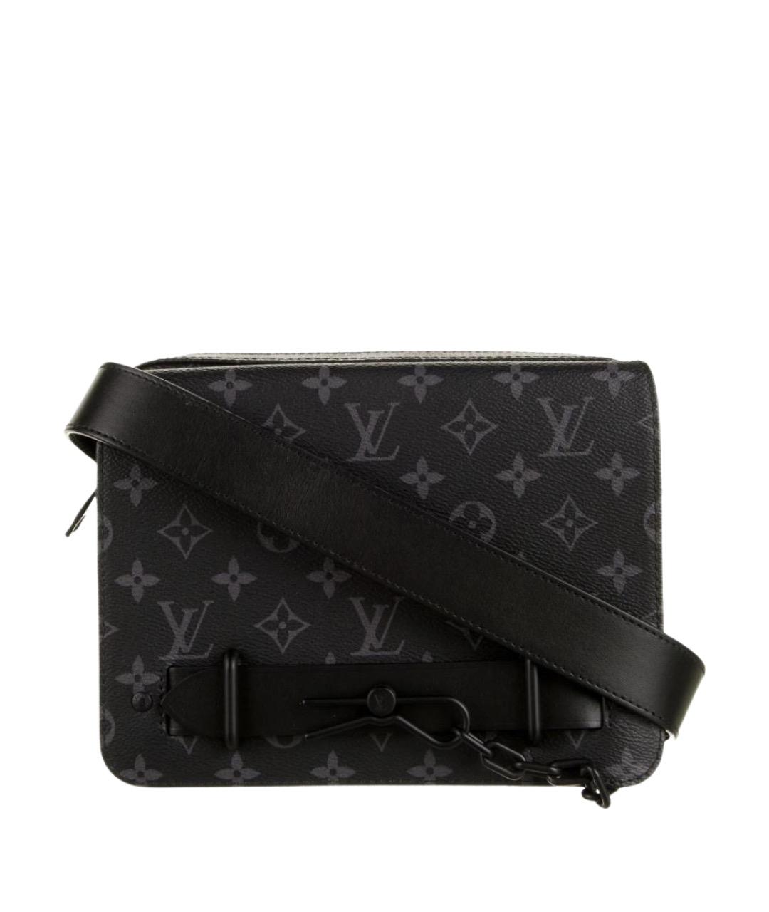 LOUIS VUITTON Черная сумка на плечо, фото 1
