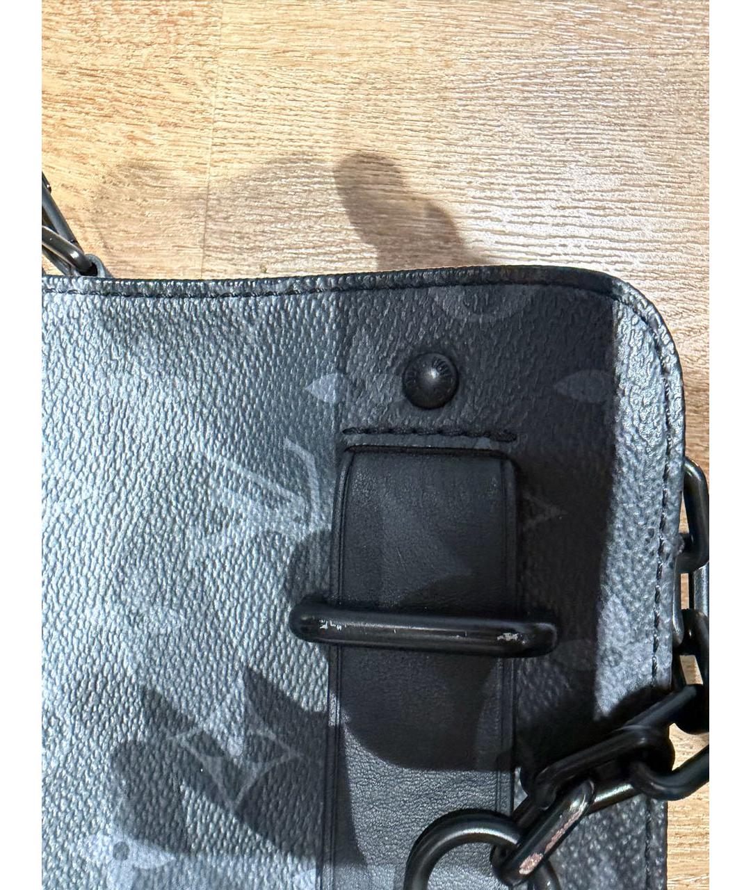 LOUIS VUITTON Черная сумка на плечо, фото 7