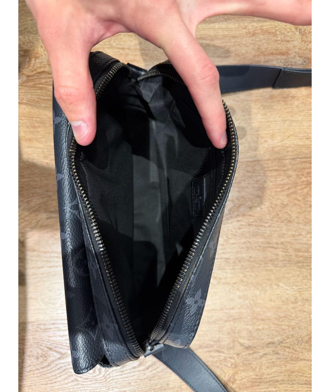 LOUIS VUITTON Черная сумка на плечо, фото 5