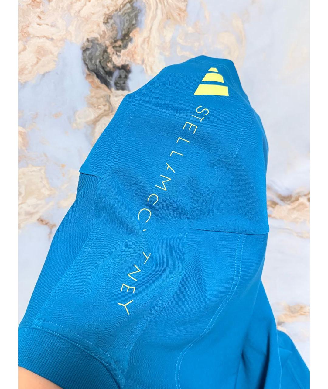 ADIDAS BY STELLA MCCARTNEY Синяя футболка, фото 7