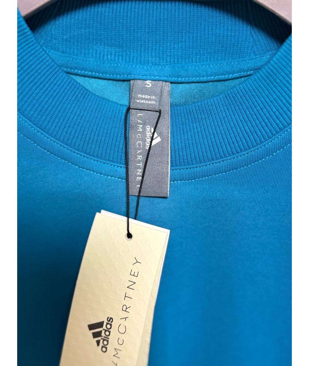 ADIDAS BY STELLA MCCARTNEY Синяя футболка, фото 5