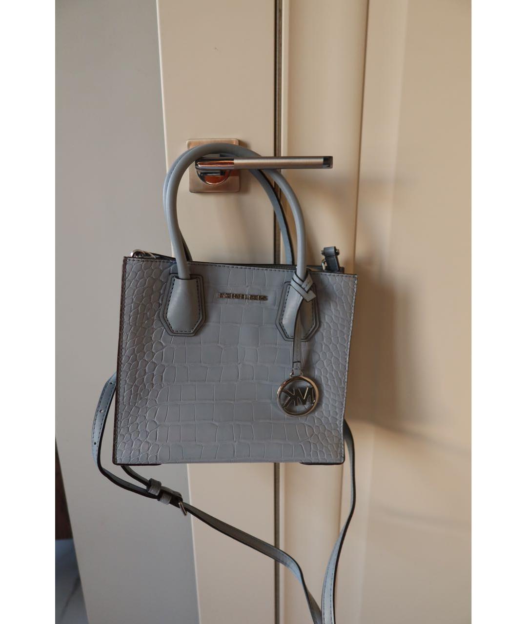 MICHAEL KORS Голубая сумка через плечо, фото 6