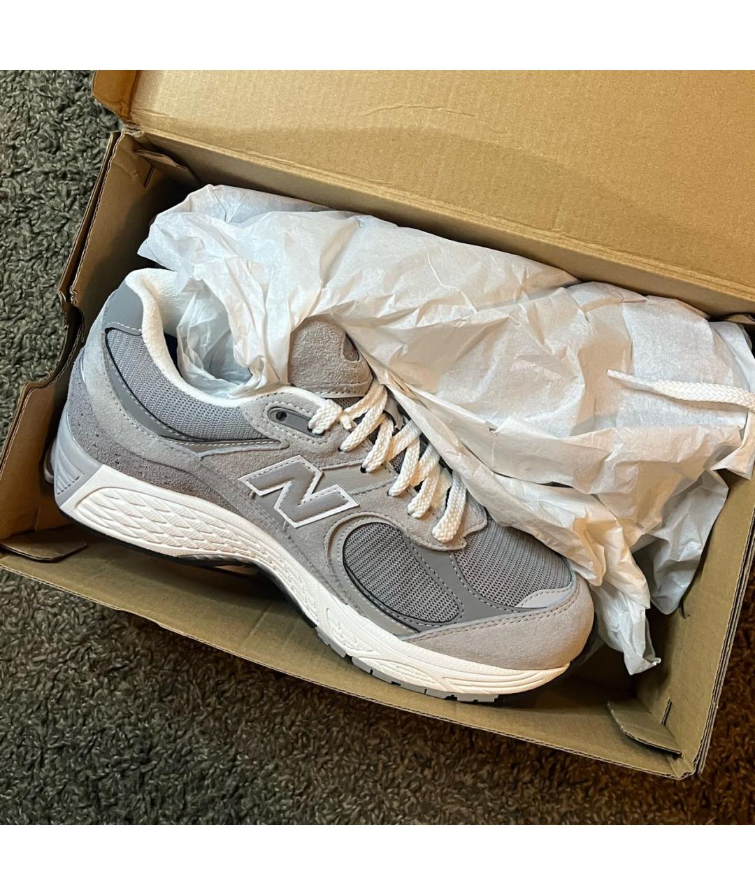 NEW BALANCE Серые кроссовки, фото 2