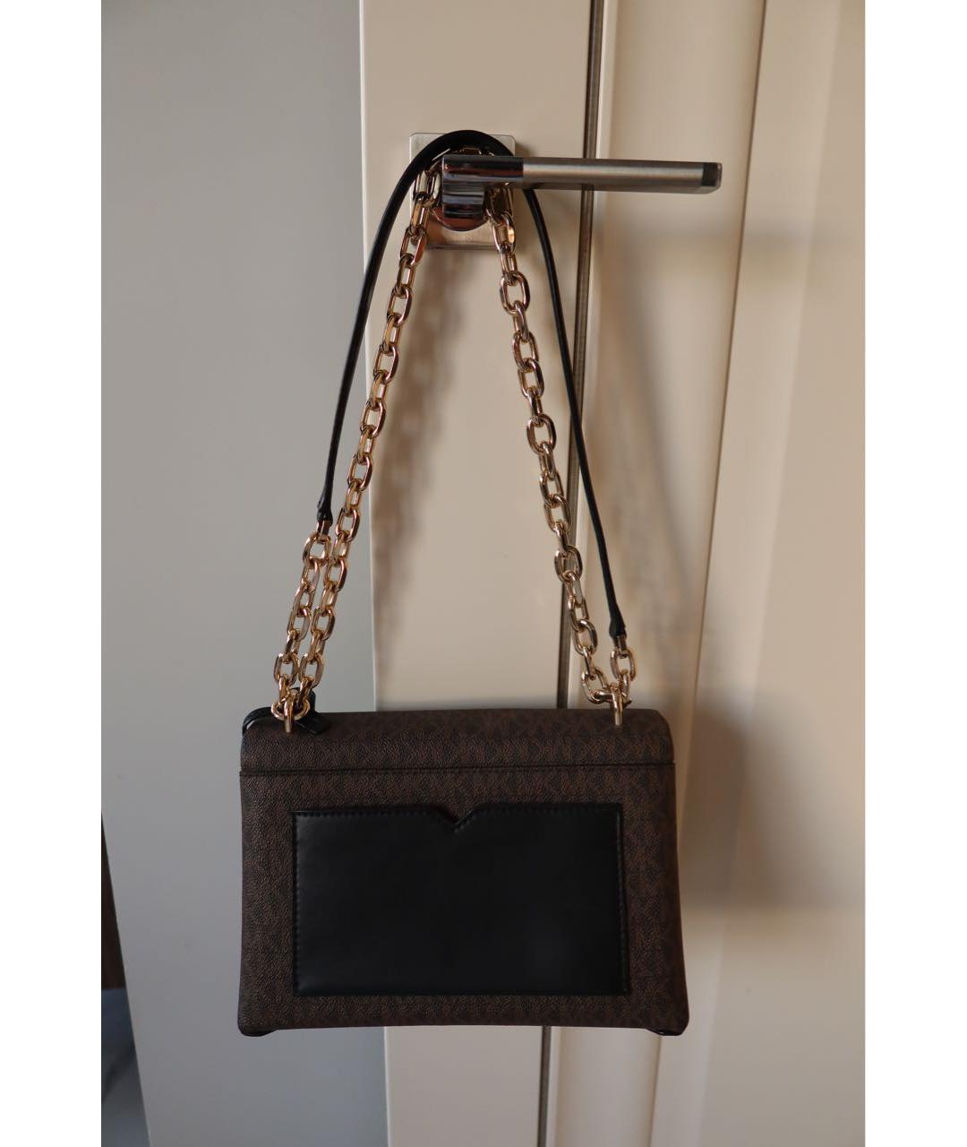 MICHAEL KORS Коричневая сумка через плечо, фото 4