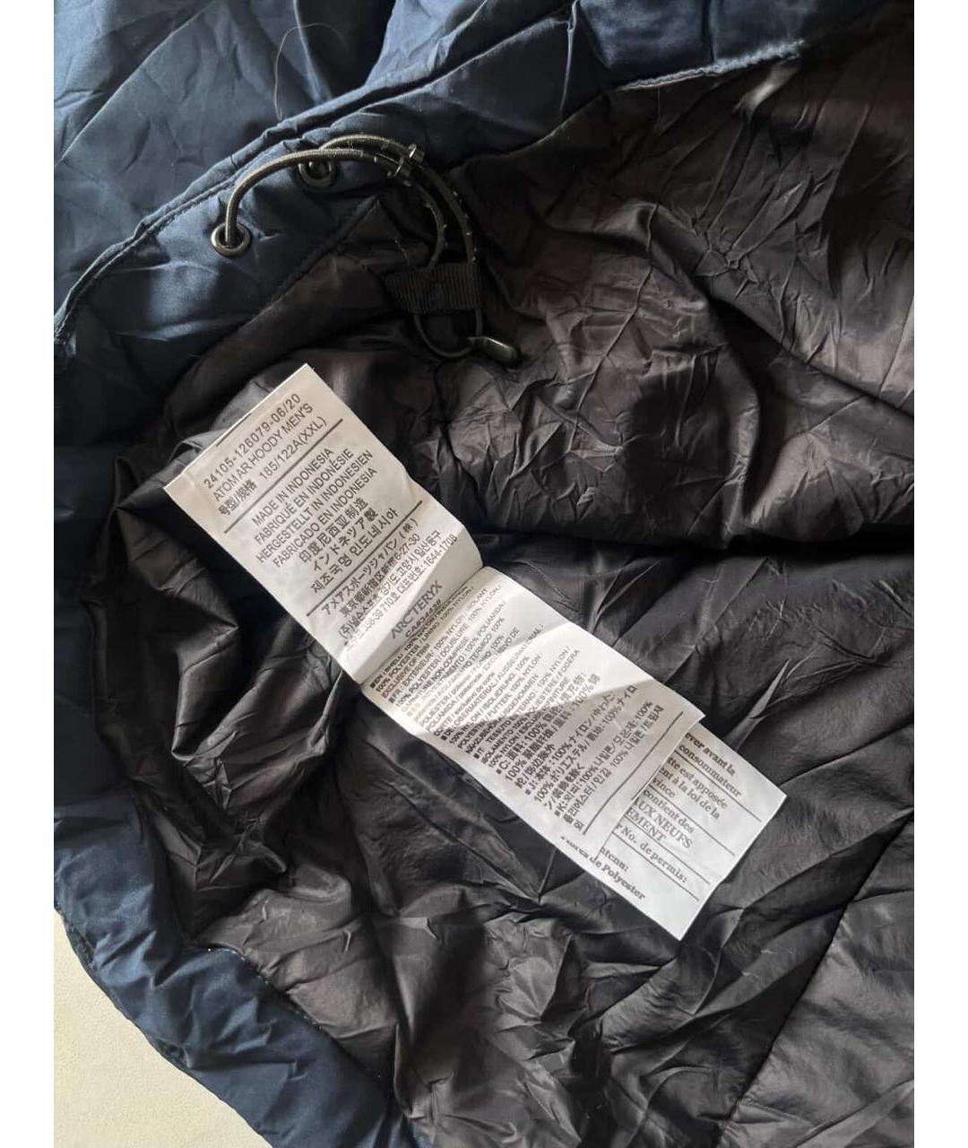 ARCTERYX Темно-синяя полиэстеровая куртка, фото 5