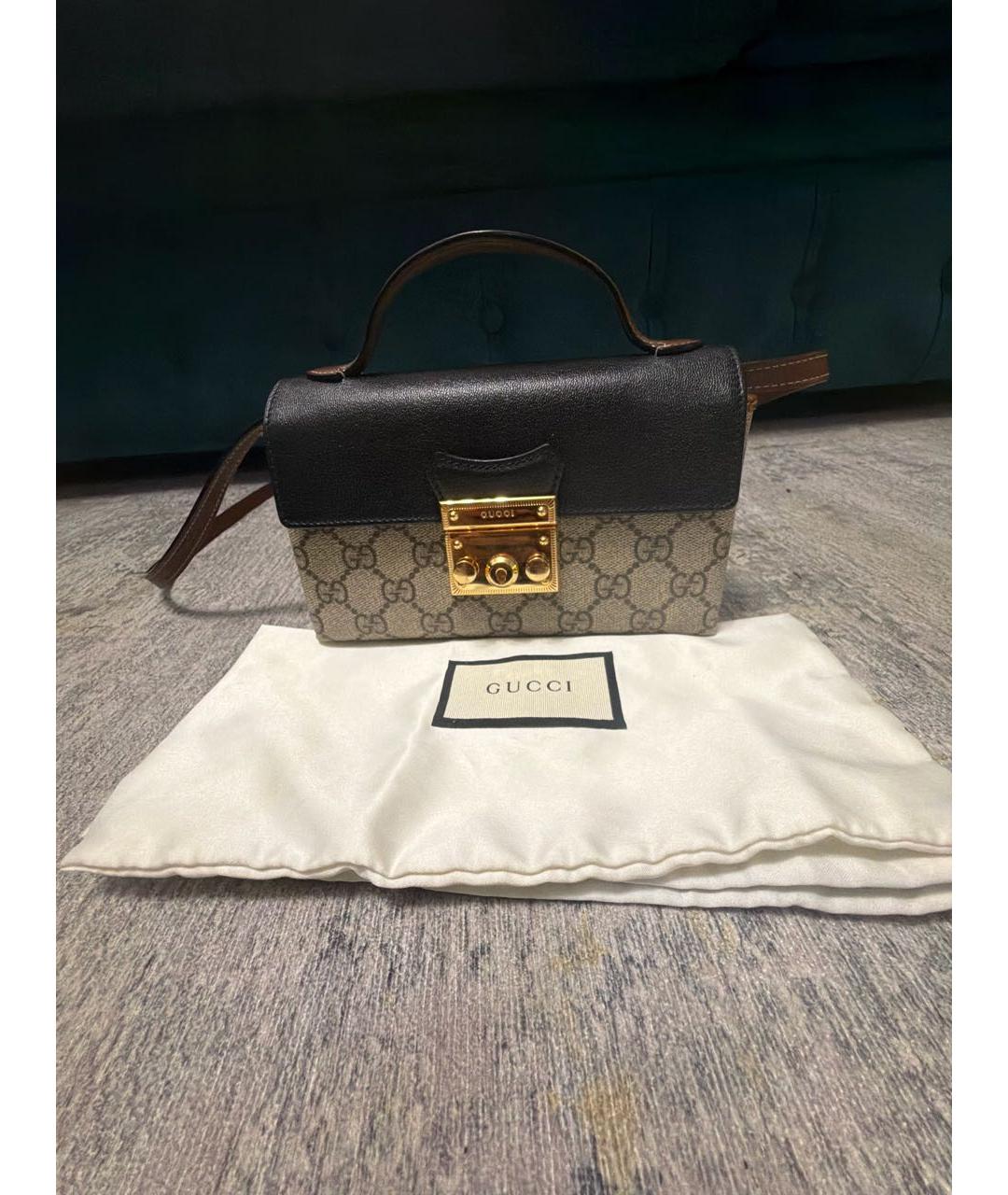 GUCCI Коричневая сумка через плечо, фото 9