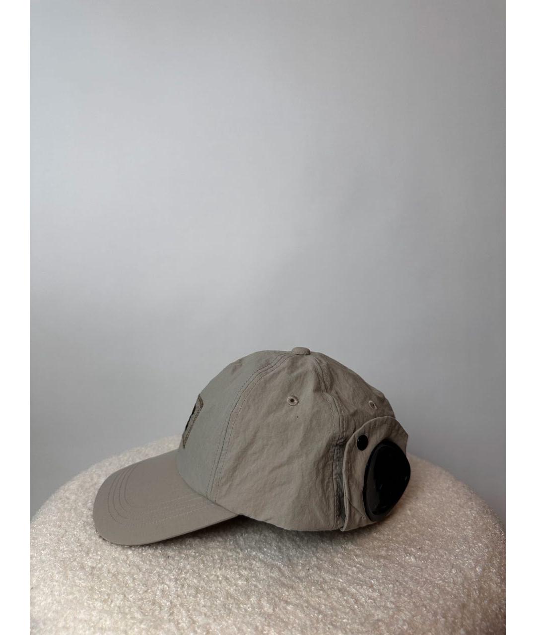 CP COMPANY Бежевая хлопковая кепка/бейсболка, фото 3