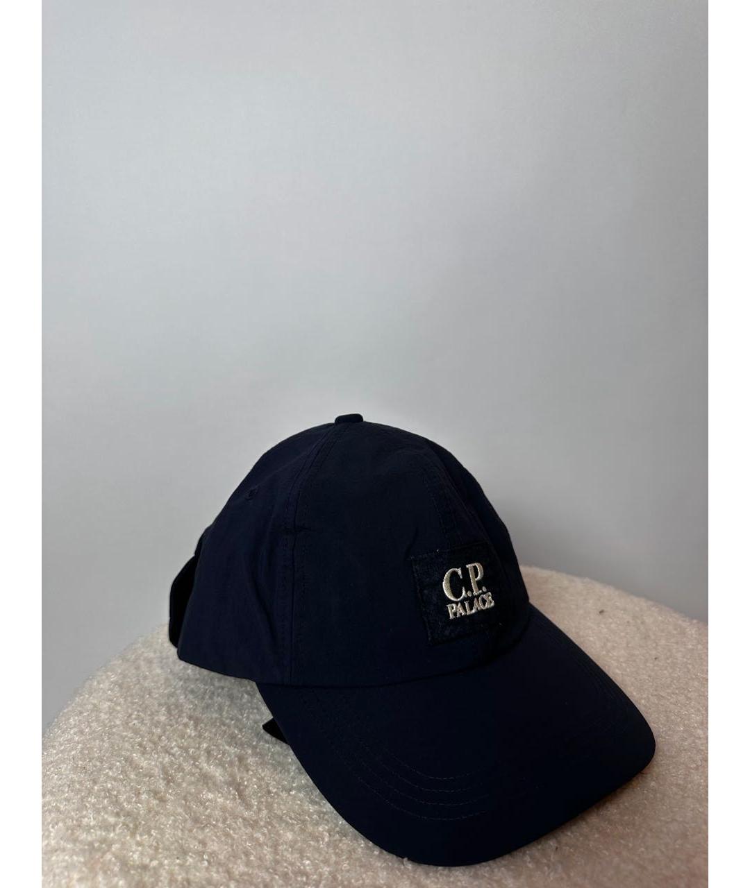 CP COMPANY Темно-синяя хлопковая кепка/бейсболка, фото 3