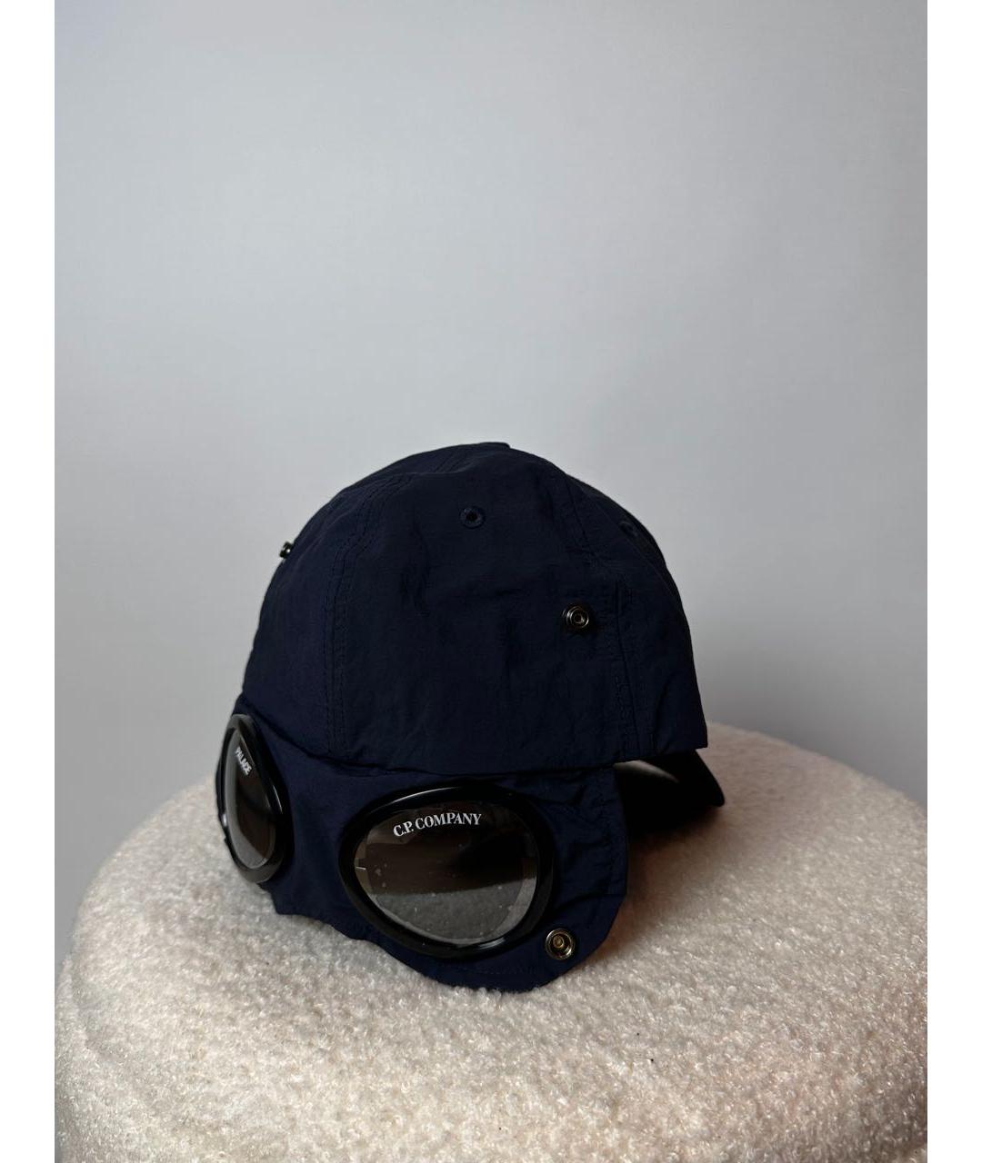 CP COMPANY Темно-синяя хлопковая кепка/бейсболка, фото 5