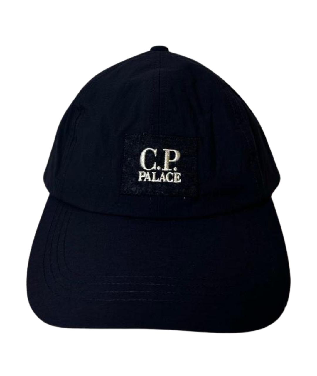 CP COMPANY Темно-синяя хлопковая кепка/бейсболка, фото 1