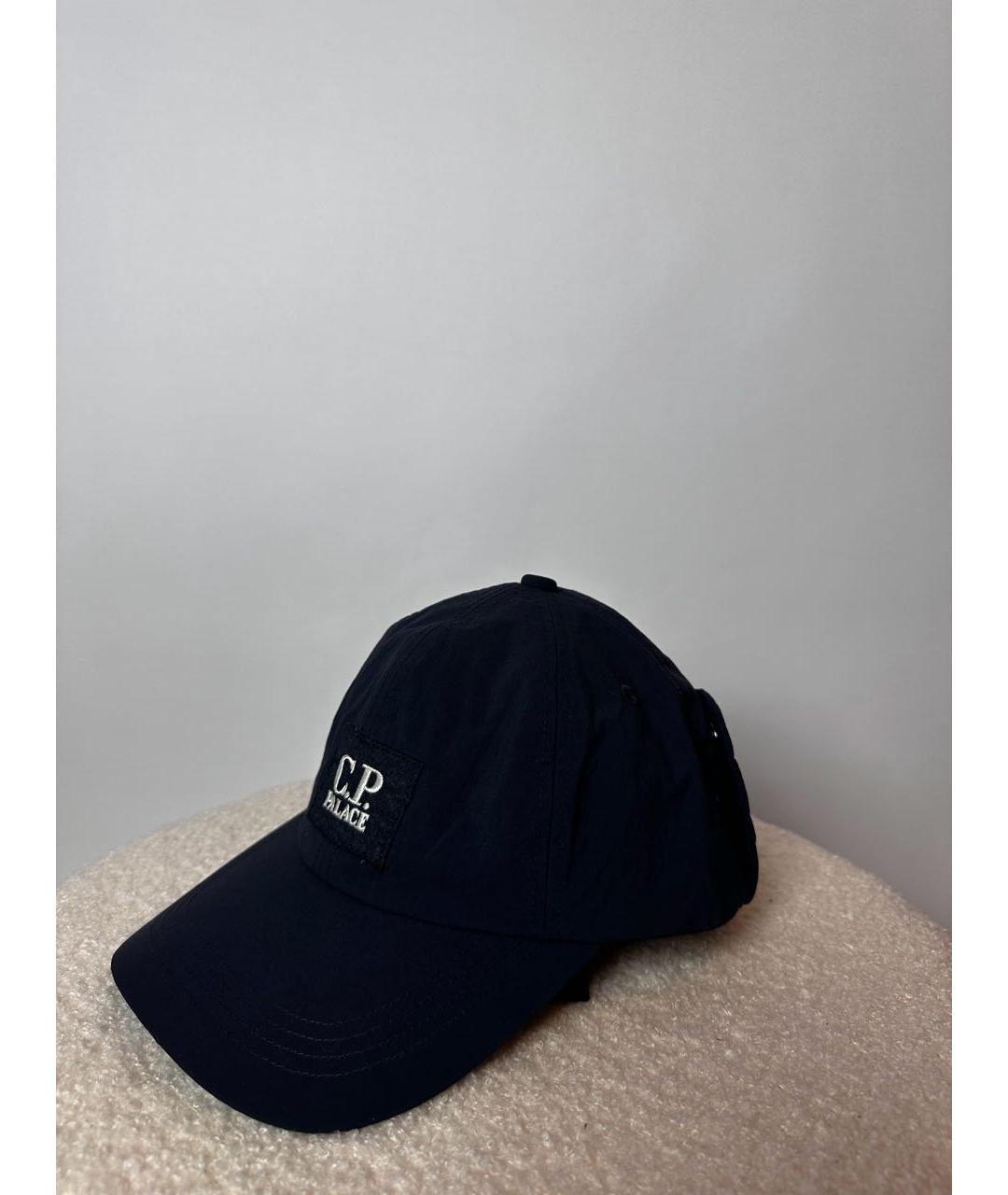 CP COMPANY Темно-синяя хлопковая кепка/бейсболка, фото 2