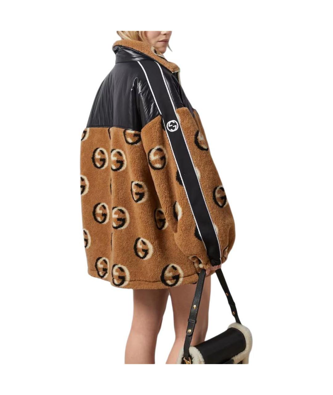 GUCCI Коричневая куртка, фото 3