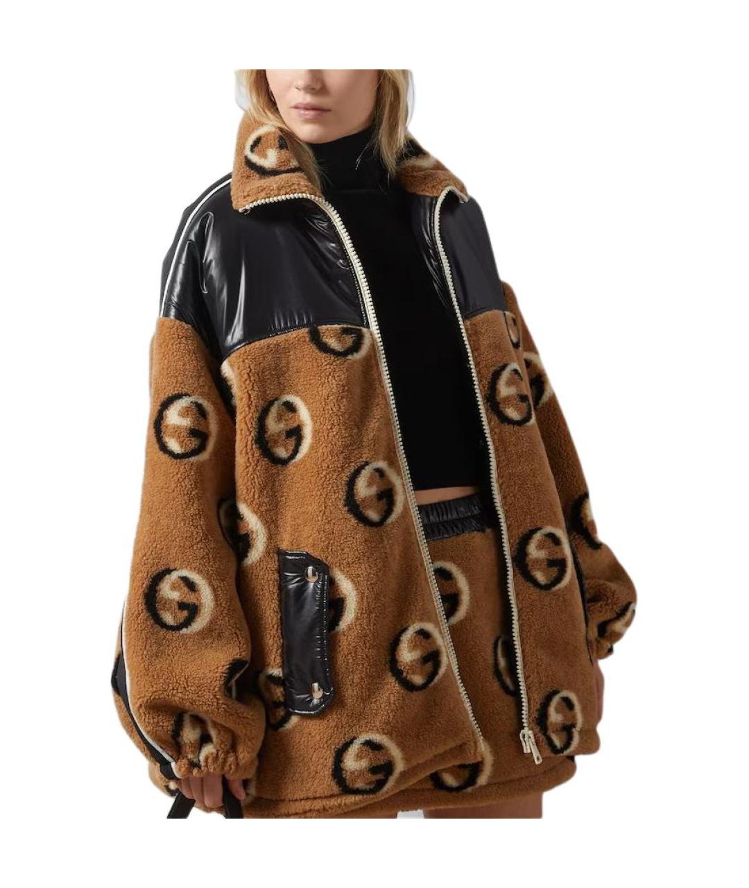 GUCCI Коричневая куртка, фото 5