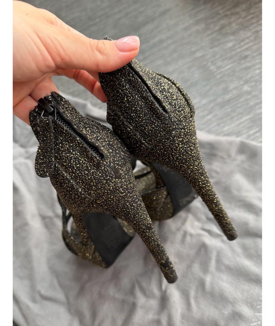 ALEXANDER MCQUEEN Серебряные босоножки, фото 3