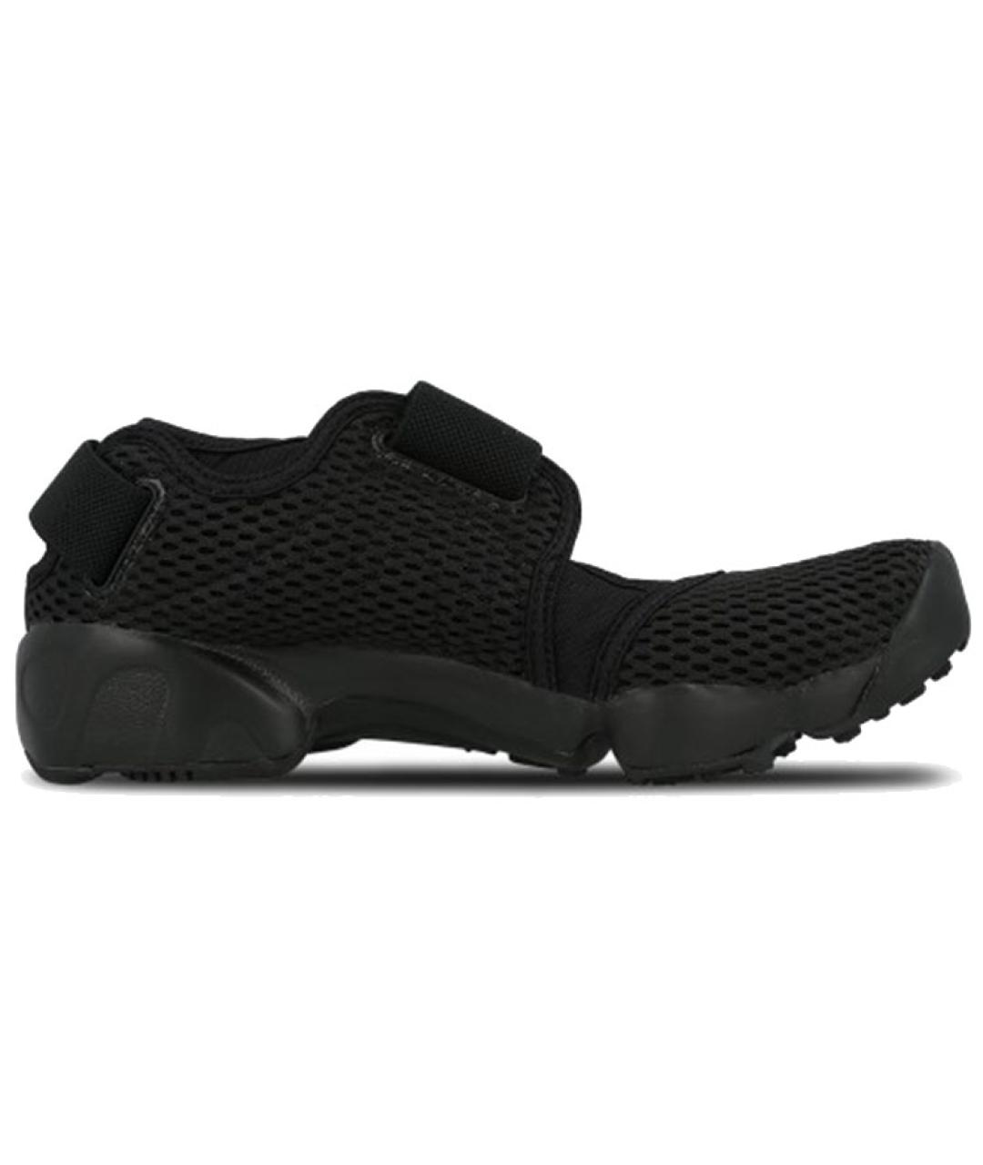 NIKE Черные низкие кроссовки / кеды, фото 2