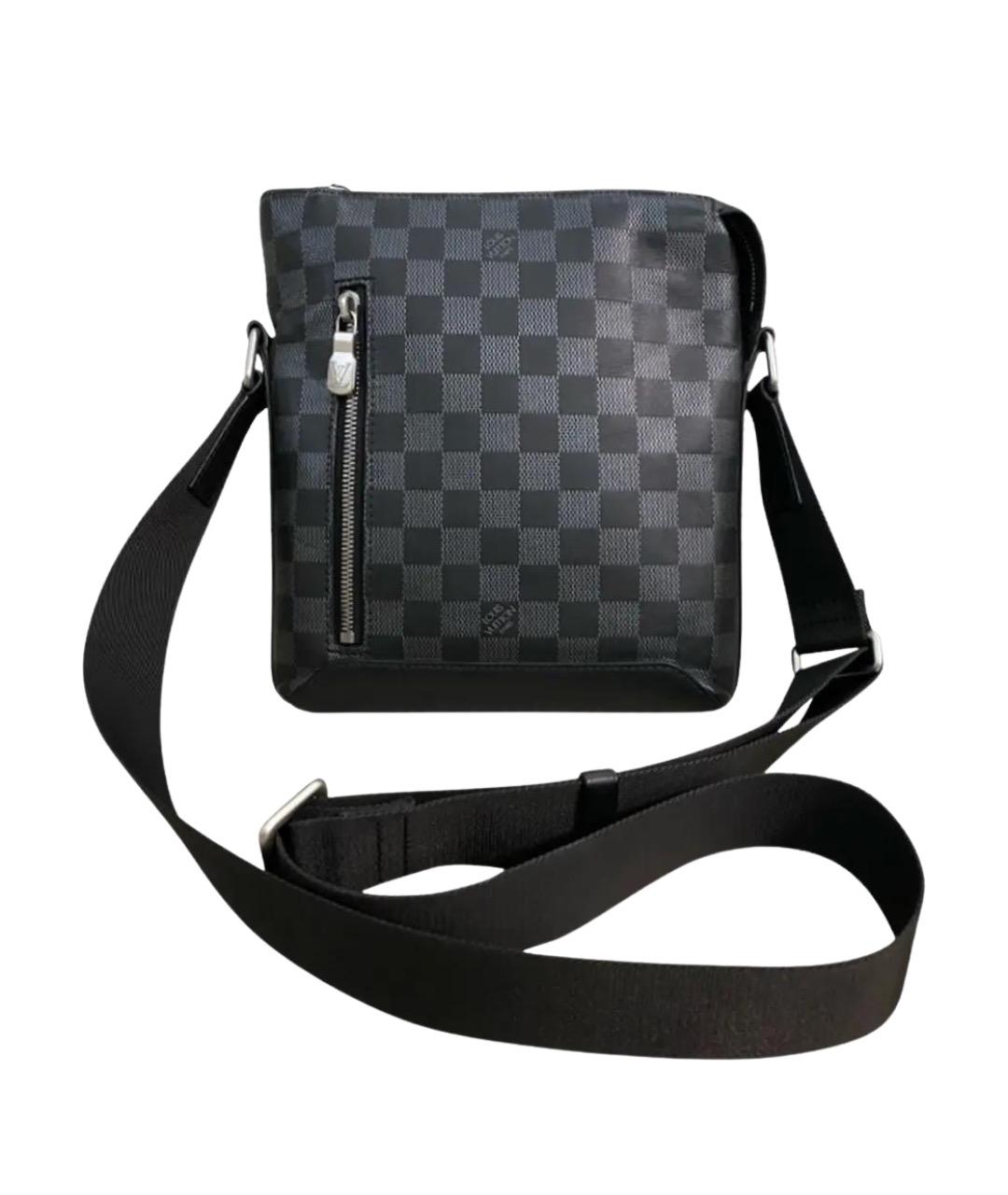 LOUIS VUITTON Черная сумка на плечо, фото 2