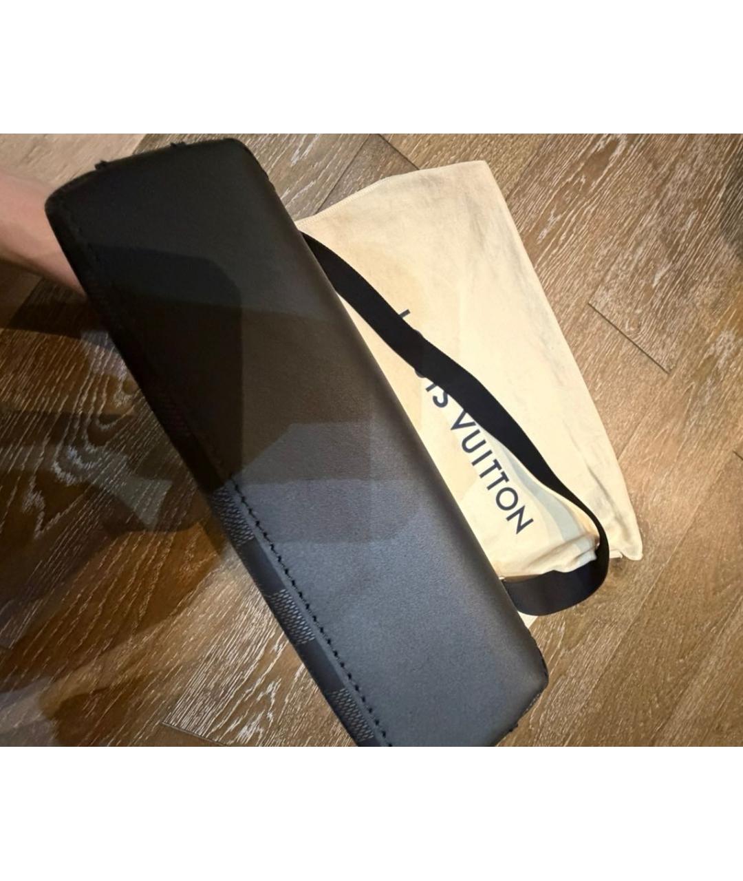 LOUIS VUITTON Черная сумка на плечо, фото 6