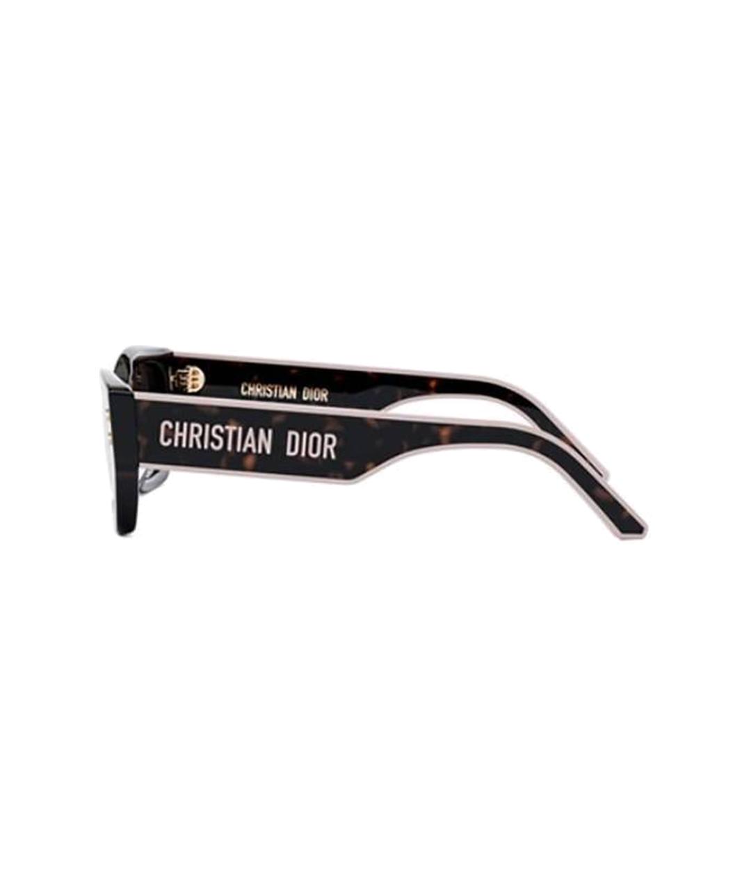 CHRISTIAN DIOR Мульти пластиковые солнцезащитные очки, фото 4