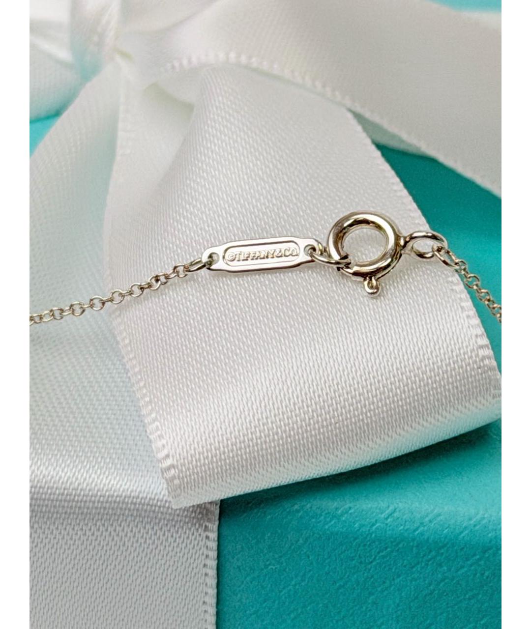 TIFFANY&CO Бирюзовое серебряное колье, фото 4