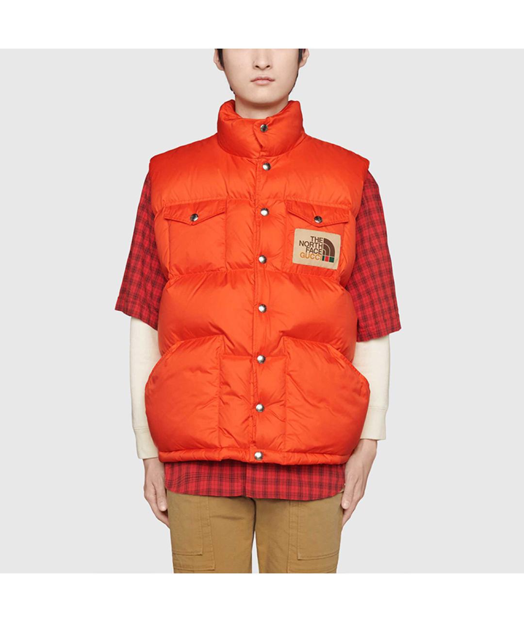 GUCCI Оранжевый жилет, фото 2