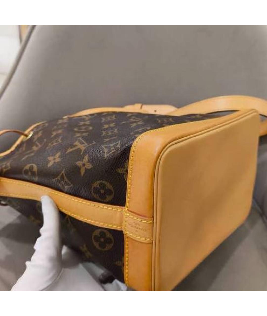 LOUIS VUITTON Коричневая сумка тоут, фото 6