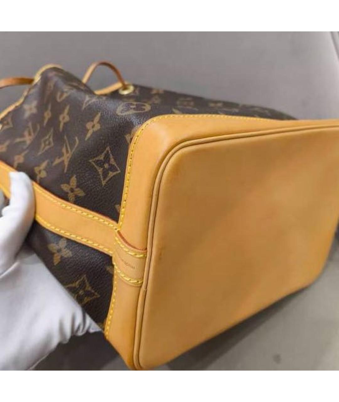 LOUIS VUITTON Коричневая сумка тоут, фото 5