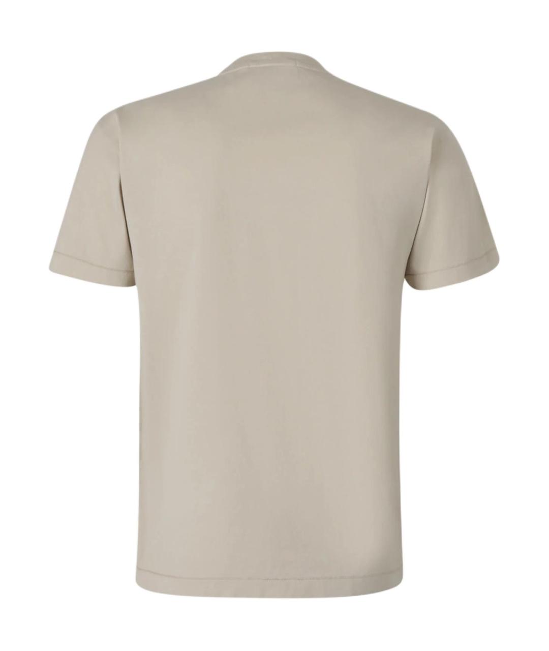 STONE ISLAND Хаки футболка, фото 2