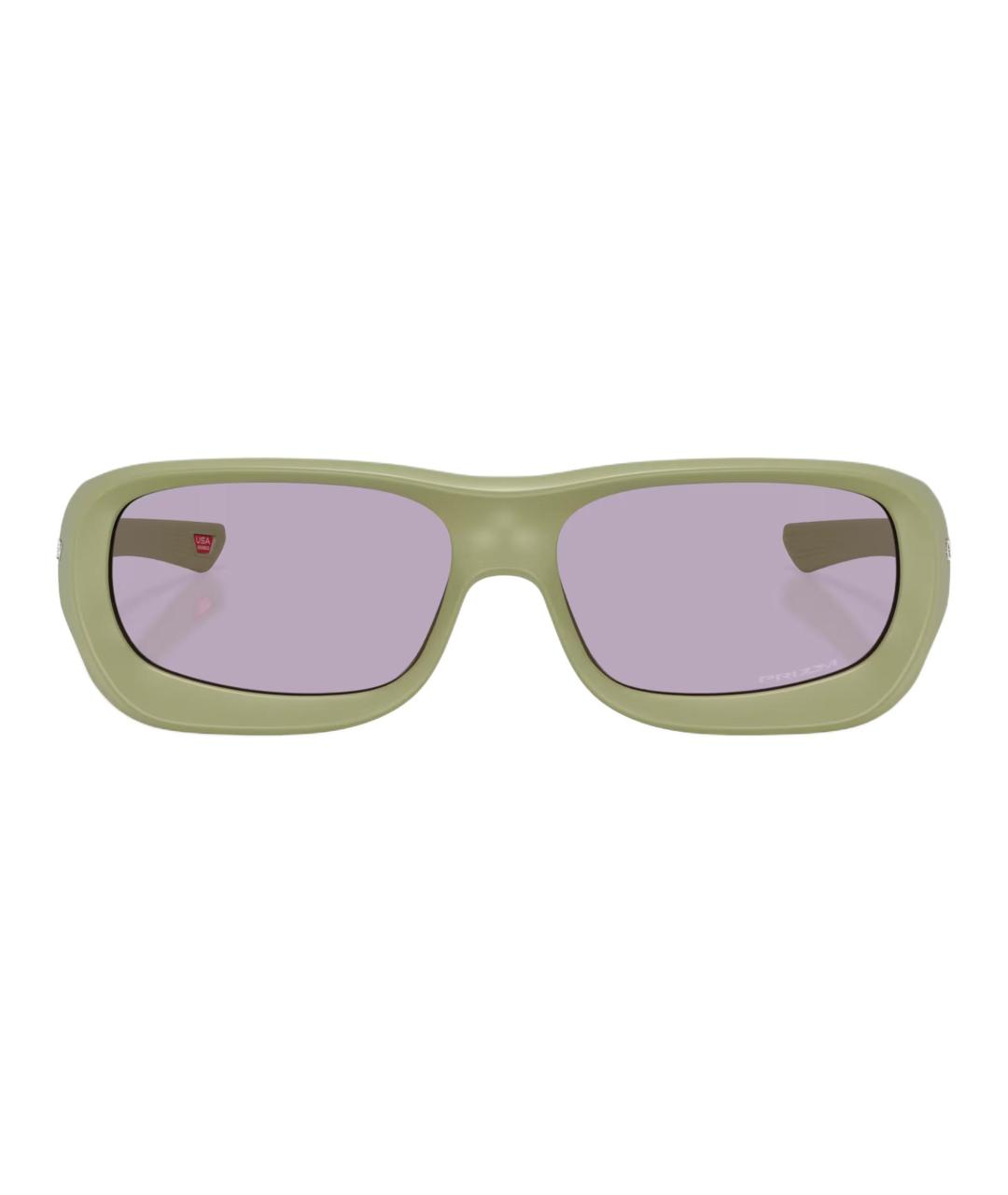 OAKLEY Зеленые пластиковые солнцезащитные очки, фото 2