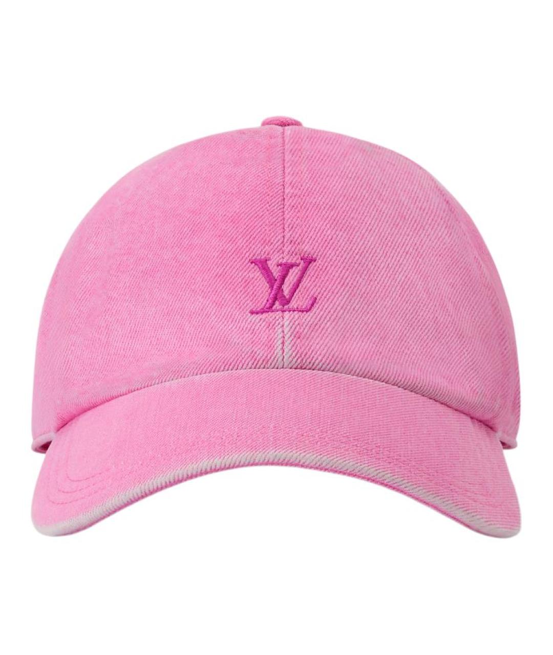 LOUIS VUITTON Розовая кепка, фото 1