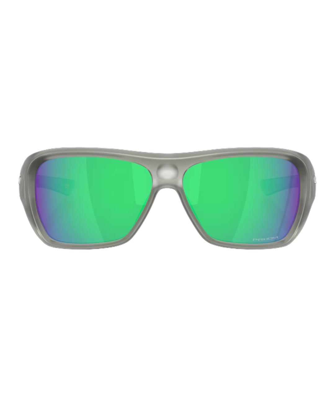 OAKLEY Серые пластиковые солнцезащитные очки, фото 2