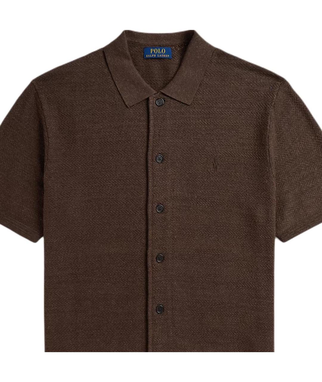 POLO RALPH LAUREN Коричневый кардиган, фото 5