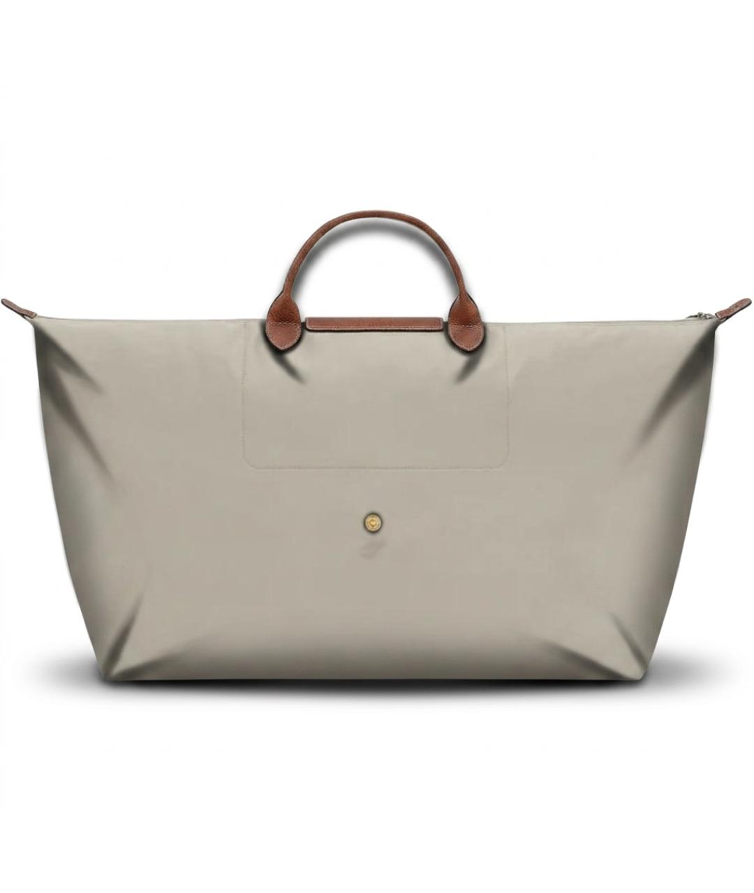 LONGCHAMP Бежевая дорожная/спортивная сумка, фото 3