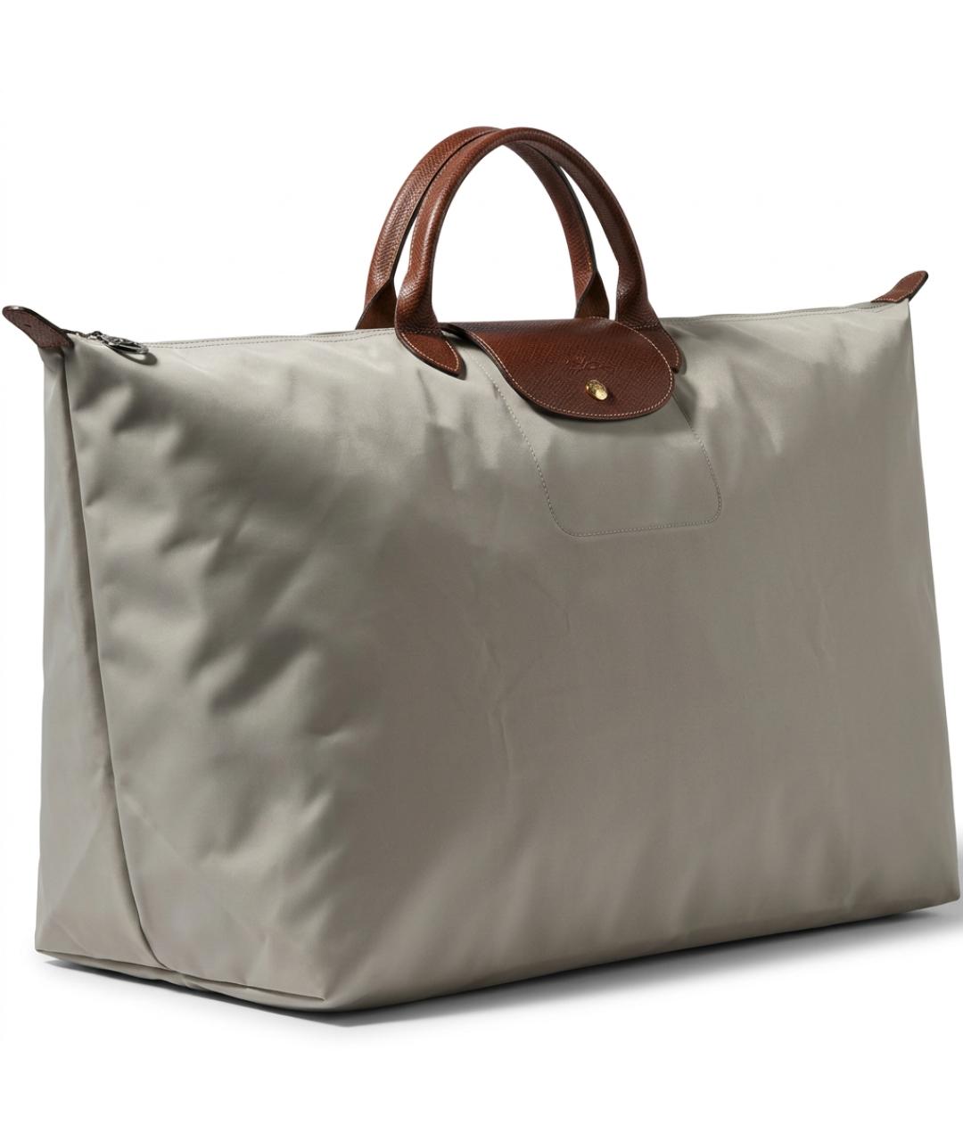LONGCHAMP Бежевая дорожная/спортивная сумка, фото 2