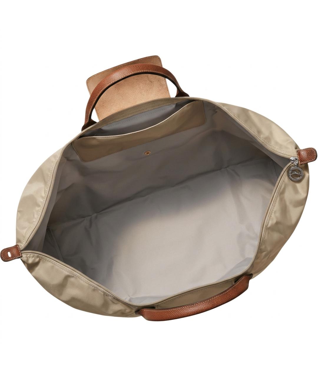 LONGCHAMP Бежевая дорожная/спортивная сумка, фото 4
