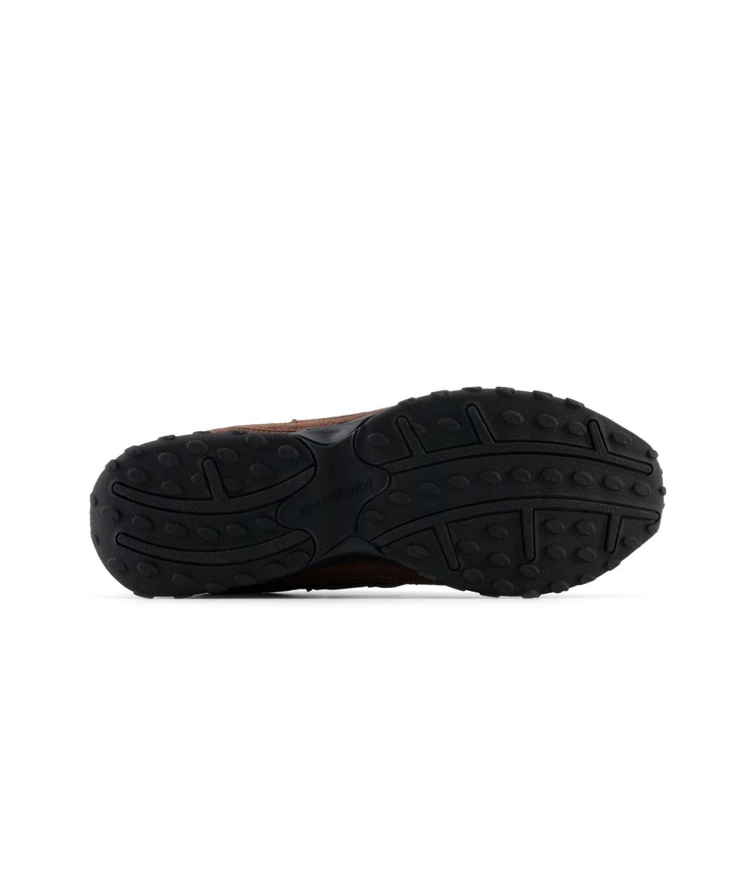 NEW BALANCE Коричневые кожаные кроссовки, фото 6