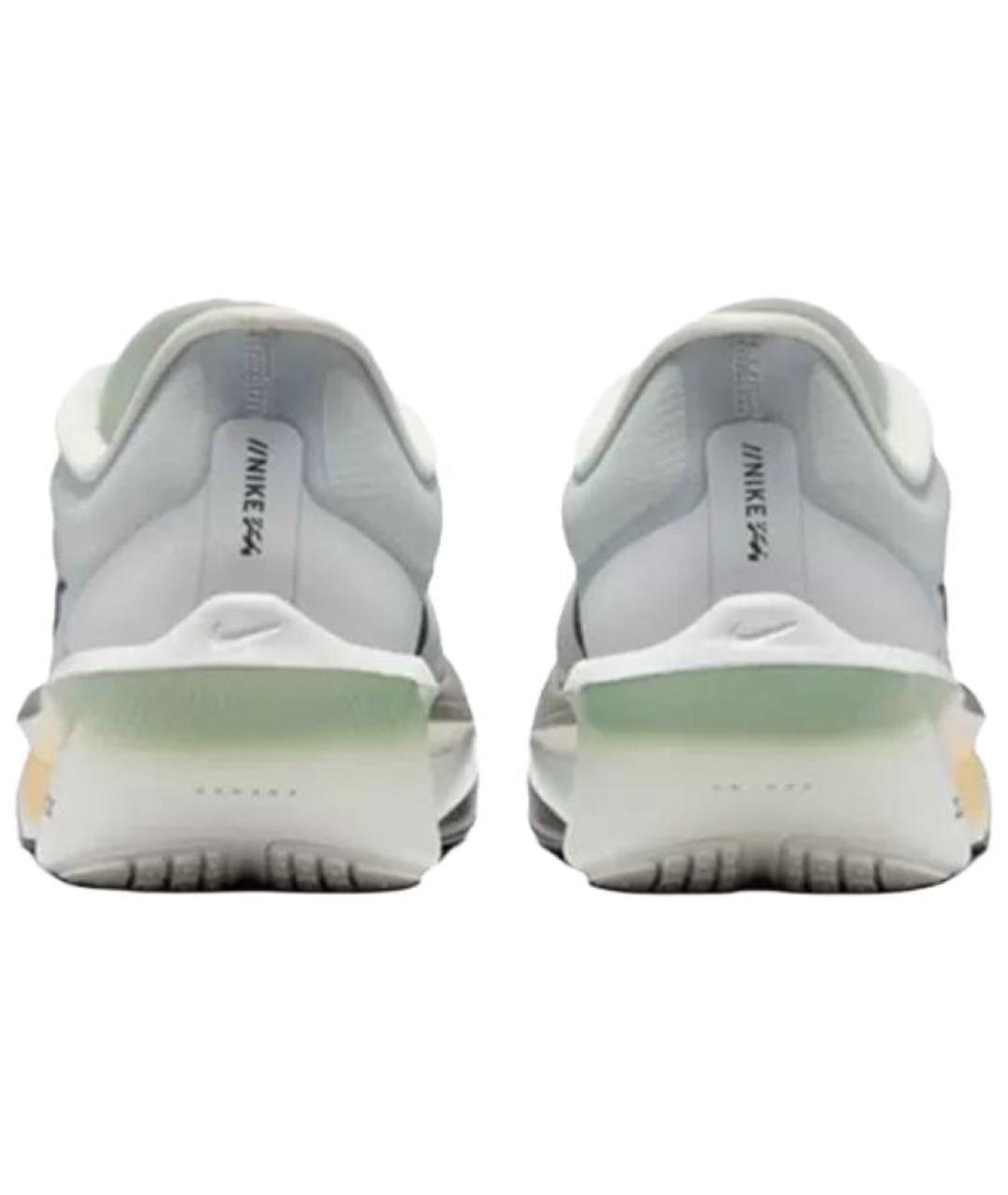 NIKE Серые синтетические низкие кроссовки / кеды, фото 4