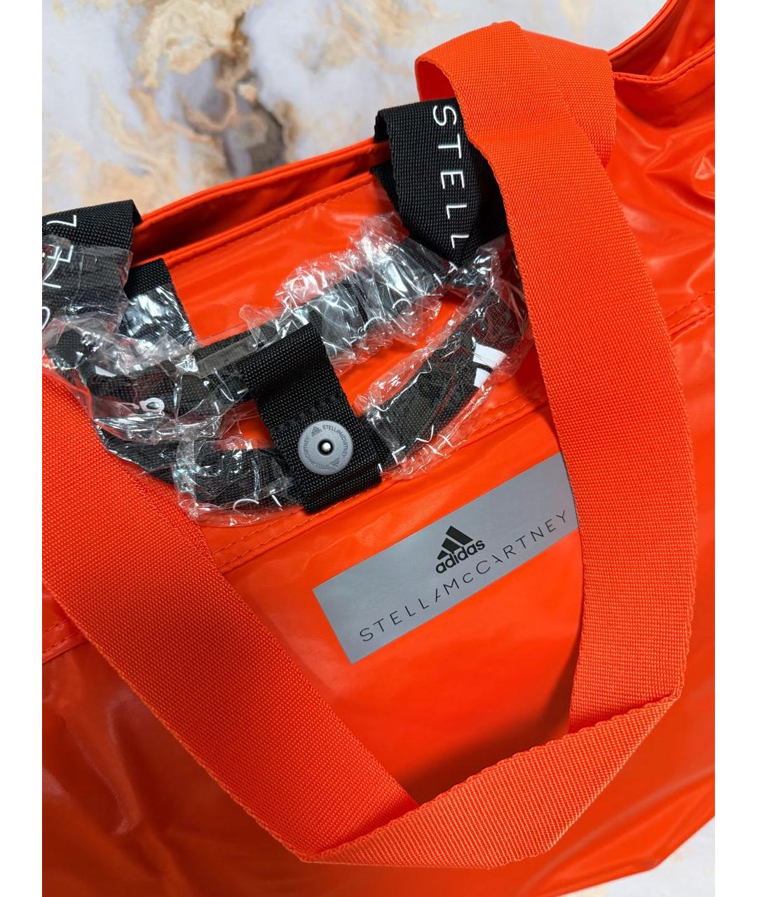 ADIDAS BY STELLA MCCARTNEY Оранжевая дорожная/спортивная сумка, фото 5