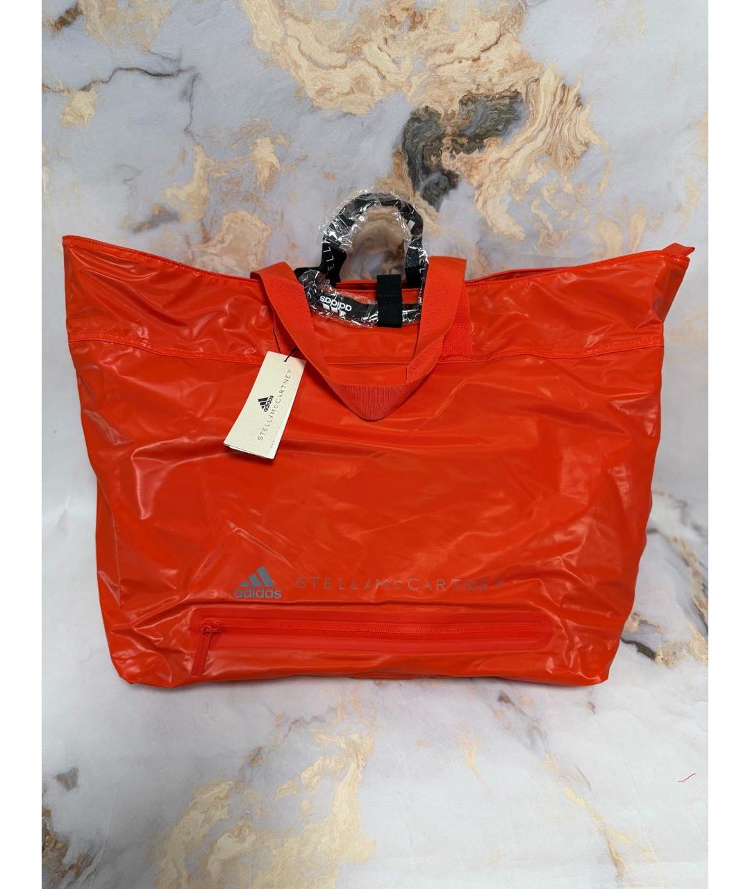 ADIDAS BY STELLA MCCARTNEY Оранжевая дорожная/спортивная сумка, фото 2
