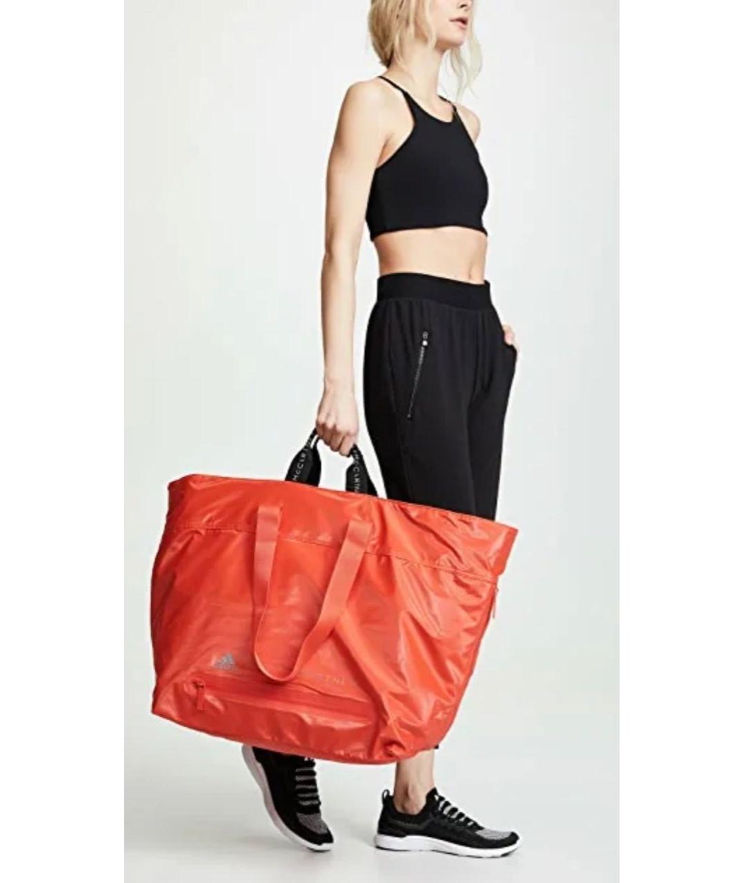 ADIDAS BY STELLA MCCARTNEY Оранжевая дорожная/спортивная сумка, фото 4