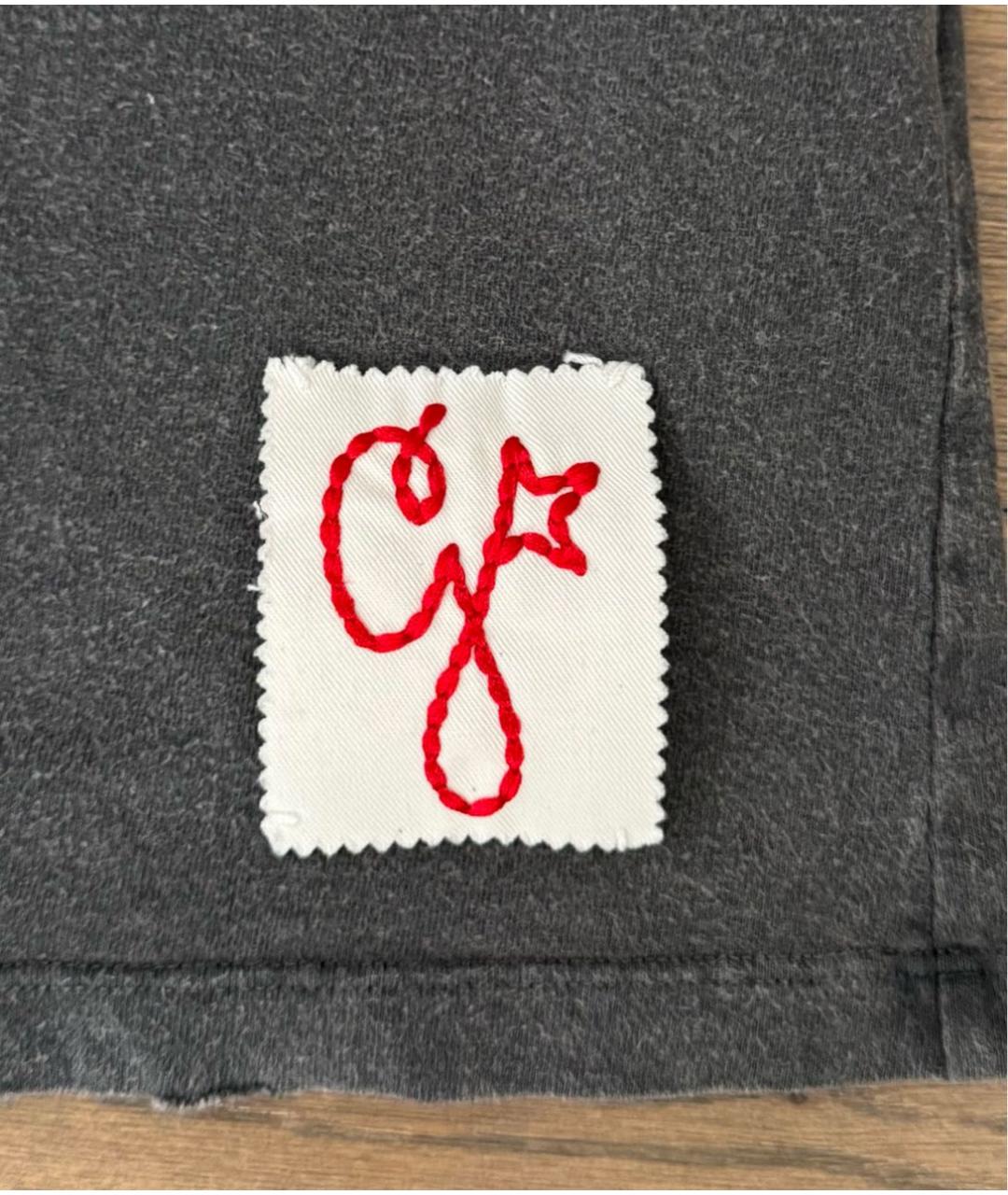 GOLDEN GOOSE Серая футболка, фото 5