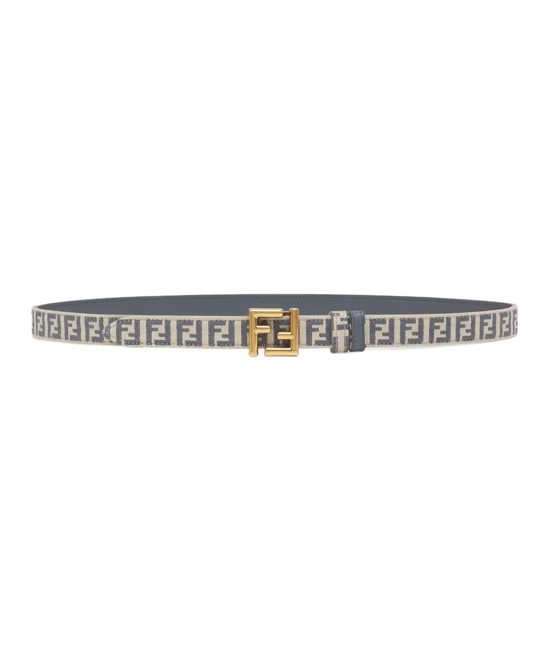 FENDI Синий ремень, фото 1