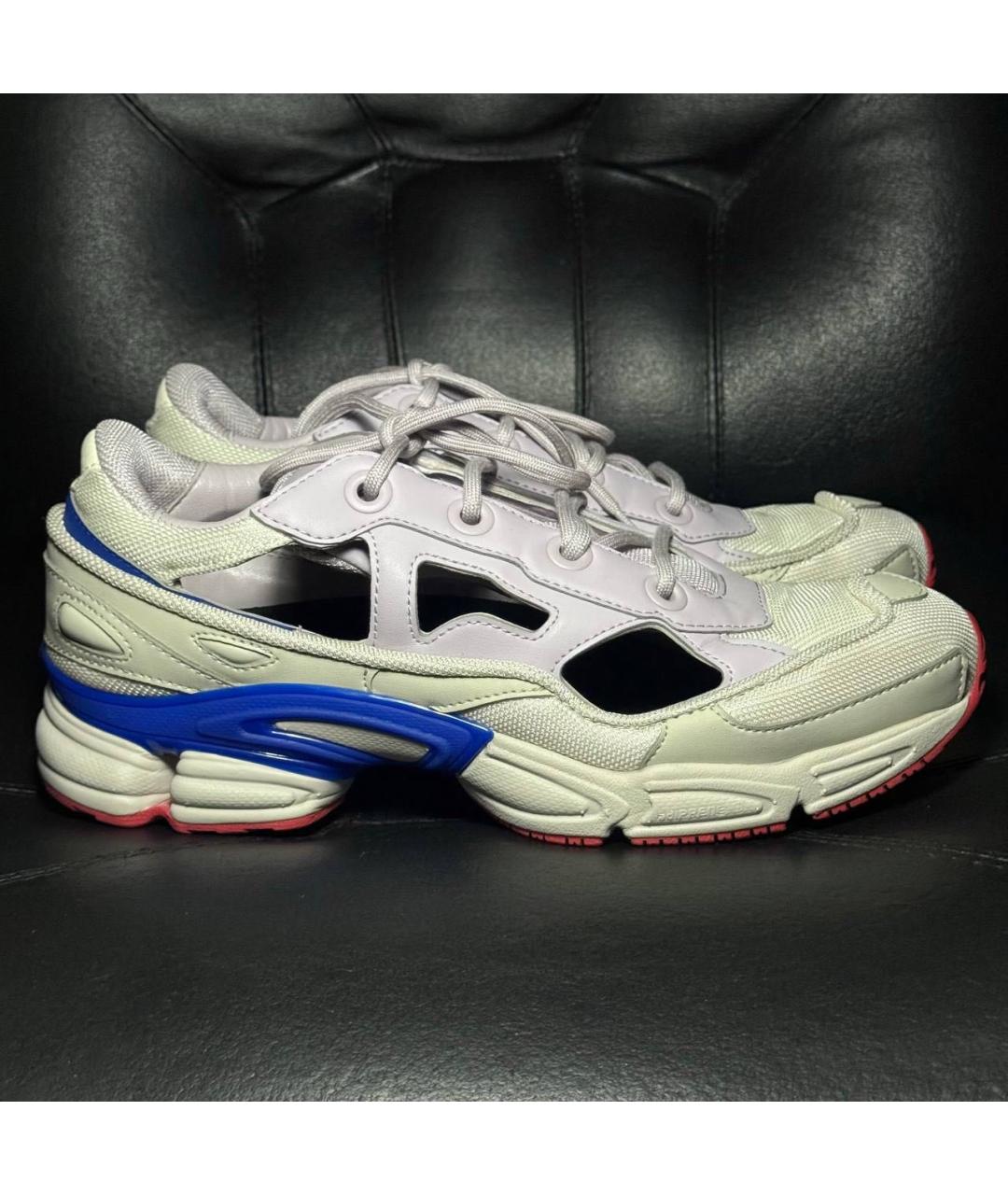 ADIDAS X RAF SIMONS Мульти текстильные низкие кроссовки / кеды, фото 2